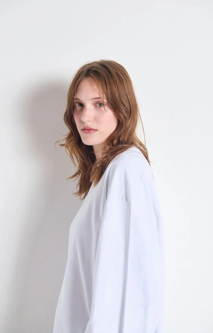 Fizvalley Long Sleeve T-Shirt | White