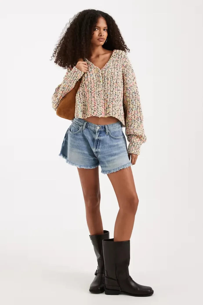Flea Market Cardi | Neon Sand Combo