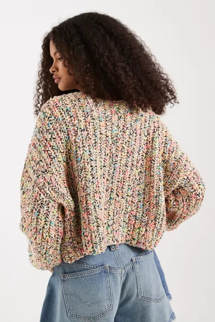 Flea Market Cardi | Neon Sand Combo