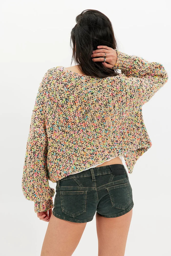 Flea Market Cardi | Neon Sand Combo