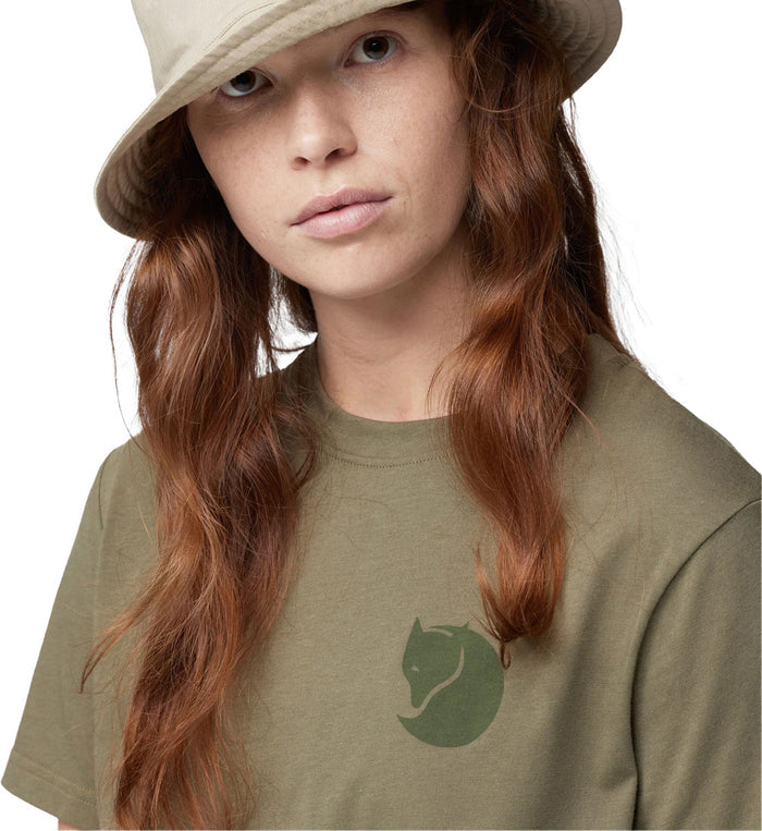 Fox Boxy Logo T-Shirt - Women's