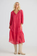 Francie Dress | Raspberry