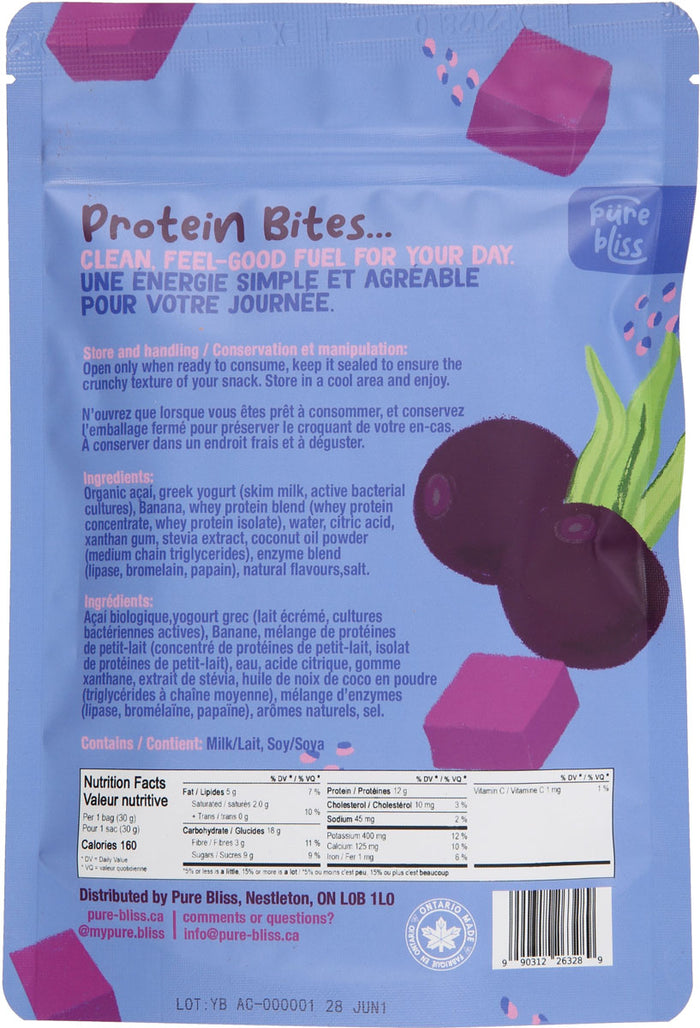 Freeze-dried Yogurt Bites - Acai - 30 g
