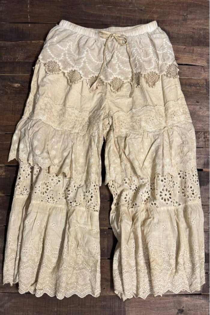 Frill Seeker Pants | Tea Stain