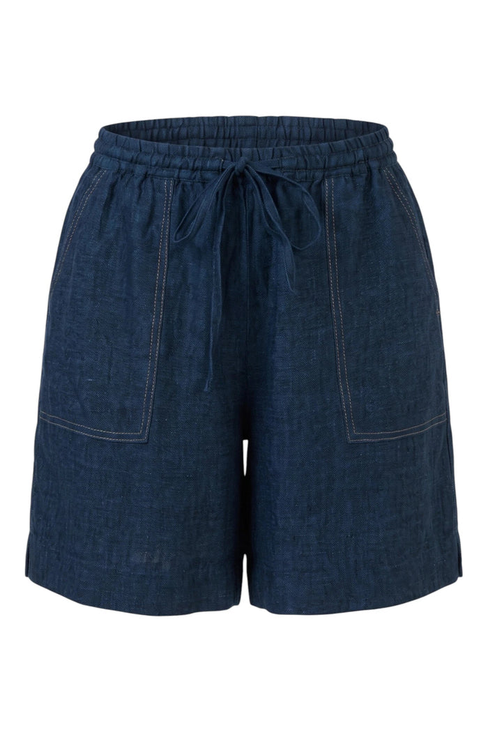 GA477 Linen Shorts | Eclipse