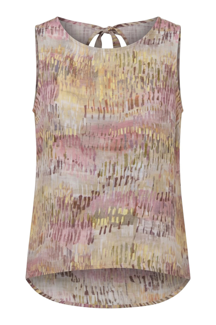 GA506 Hi-Low Sleeveless Top | Jardin