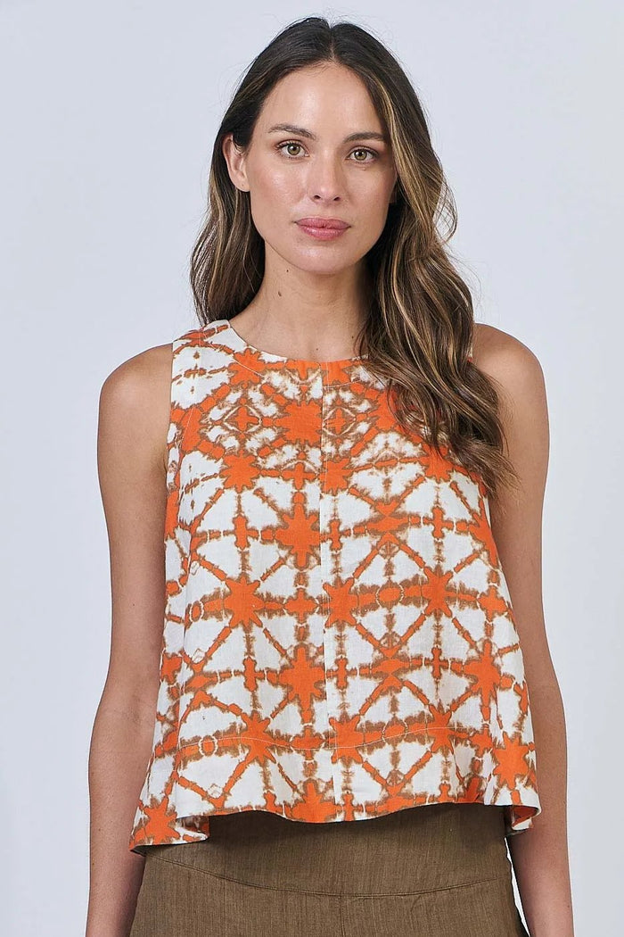 GA561 Linen Tank Top | Urchin