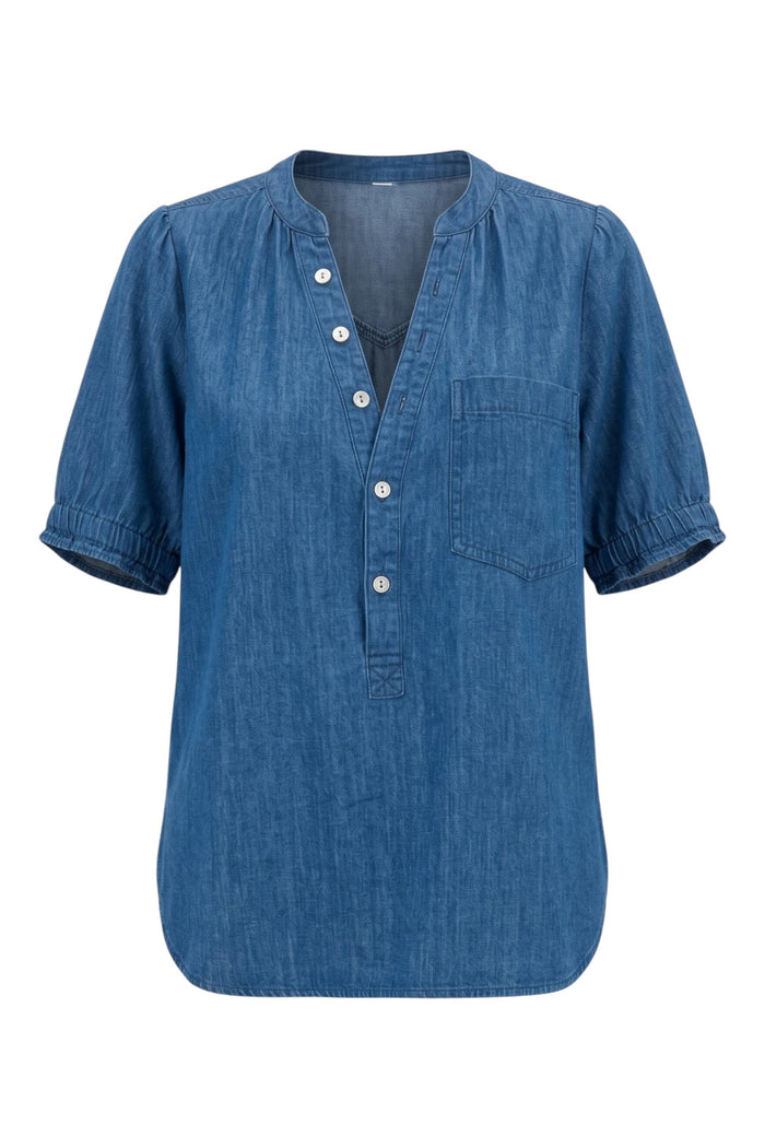 GA693 Blouse | Chambray