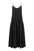 GA719 Buckle Strap Dress | Black