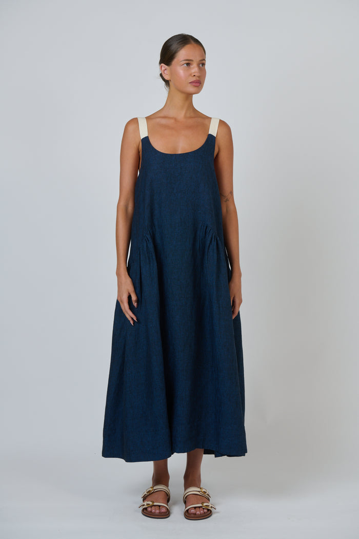 GA719 Buckle Strap Dress | Eclipse