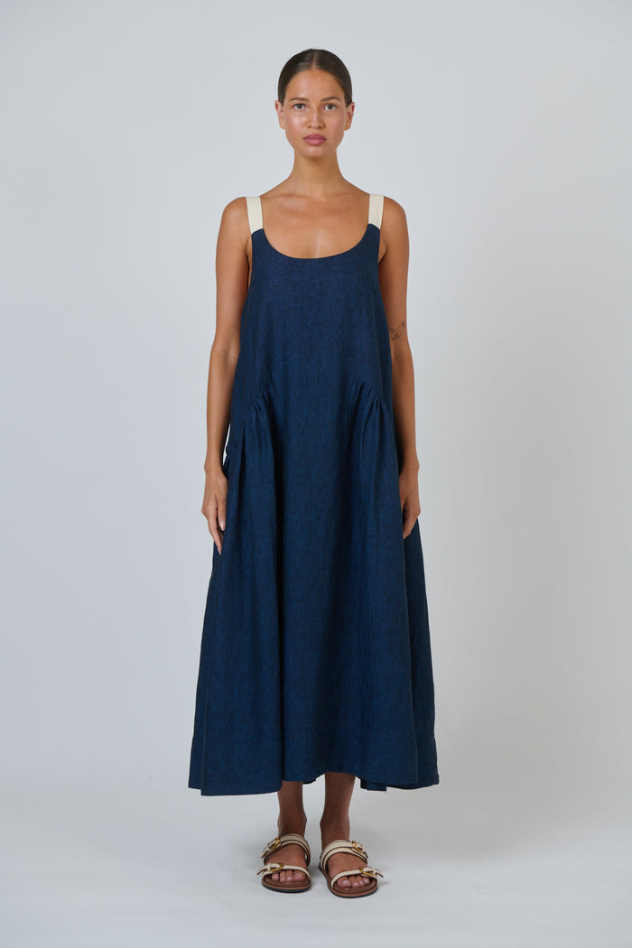 GA719 Buckle Strap Dress | Eclipse