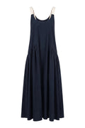 GA719 Buckle Strap Dress | Ink