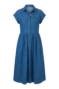 GA738 Shirt Dress | Chambray
