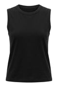 GA742 Cotton Sleeveless Top | Black