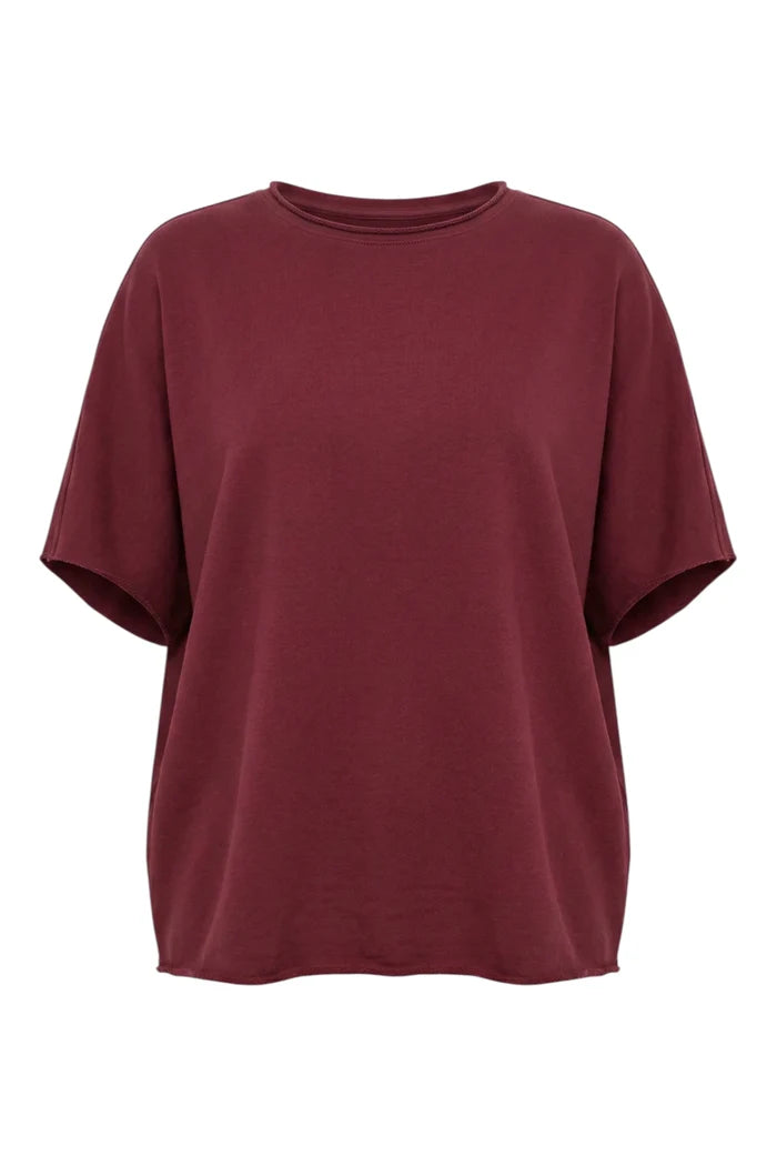 Gab S/S Sweat | Plum