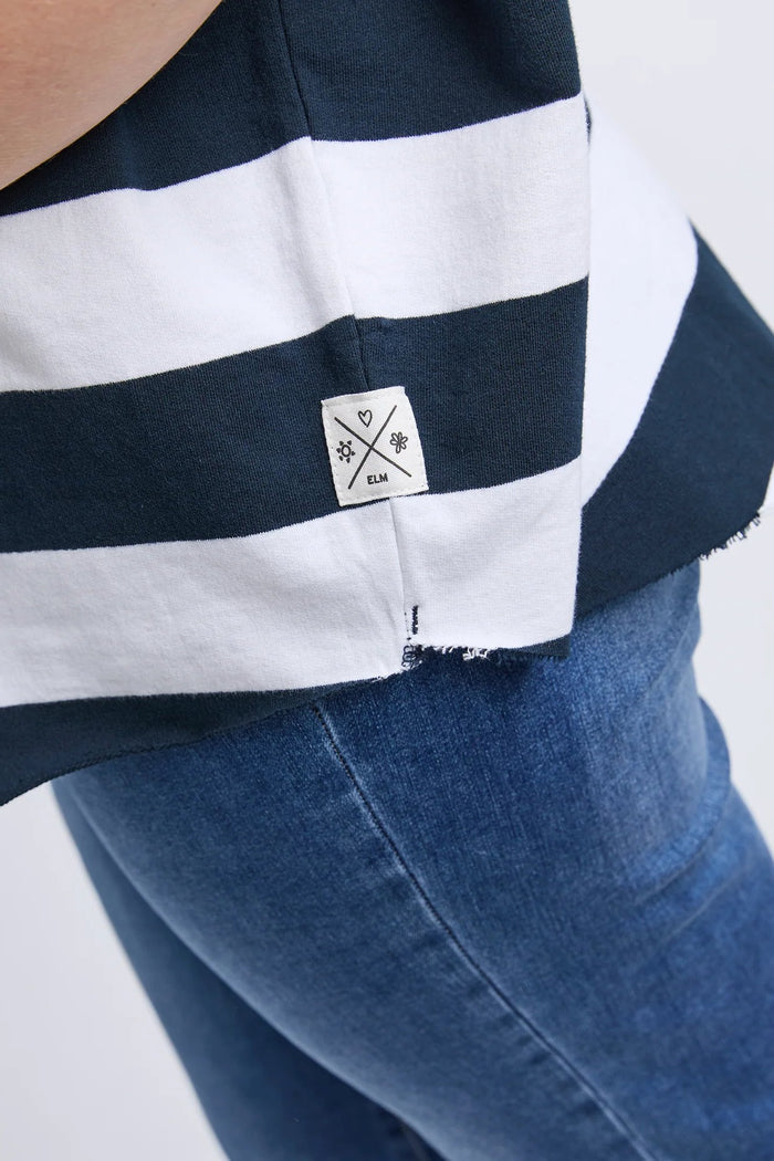 Gab Sweat | Navy/White Stripe