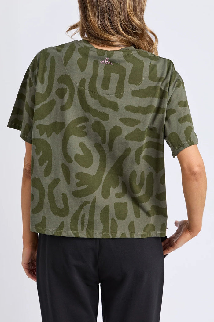 Gala Tee | Clover Yardage Print