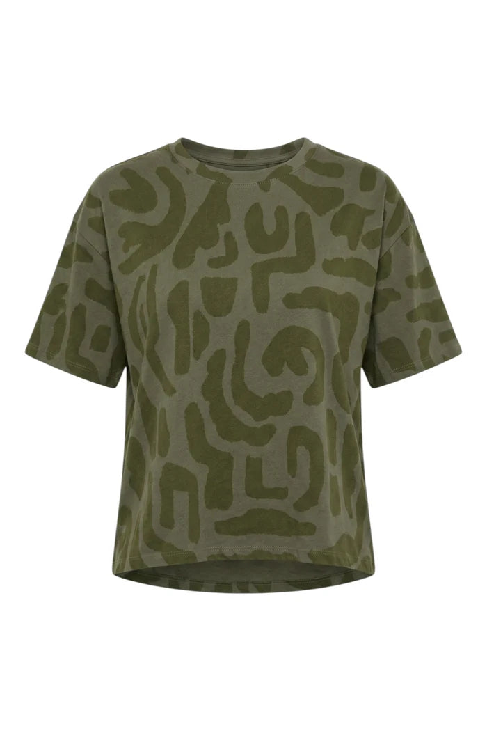 Gala Tee | Clover Yardage Print
