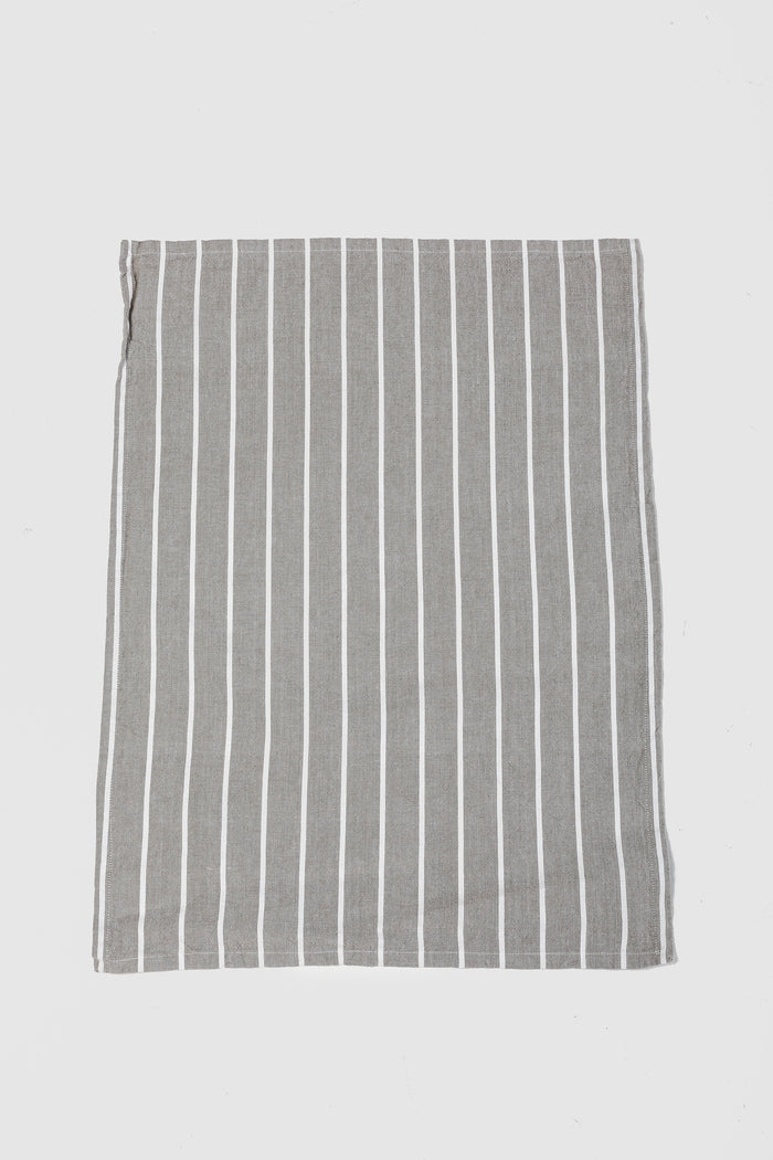 Galley Stripe Tea Towel | Driftwood