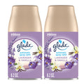 Glade Automatic Spray Refill, Air Freshener, Lavender & Vanilla, 2 Refills, 2 x 6.2 oz