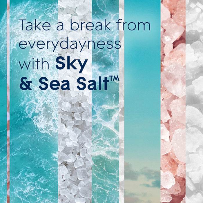 Glade PlugIns Scented Oil 2 Refills, Air Freshener, Sky & Sea Salt, 2 x 0.67 oz
