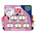 Glade PlugIns Scented Oil 5 Refills, Air Freshener, Bubbly Berry Splash, 5 x 1.34 oz