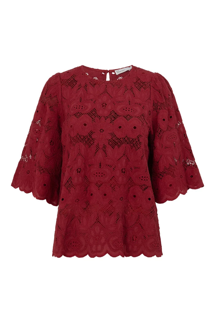 Glisten Top | Raspberry