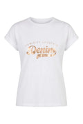 Glitter Tee | Rose Gold