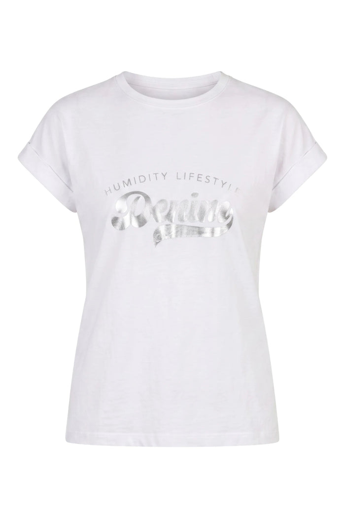 Glitter Tee | Silver