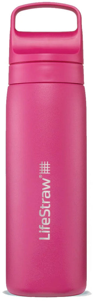 Go Stainless Steel Water Bottle and Filter - 532 ml