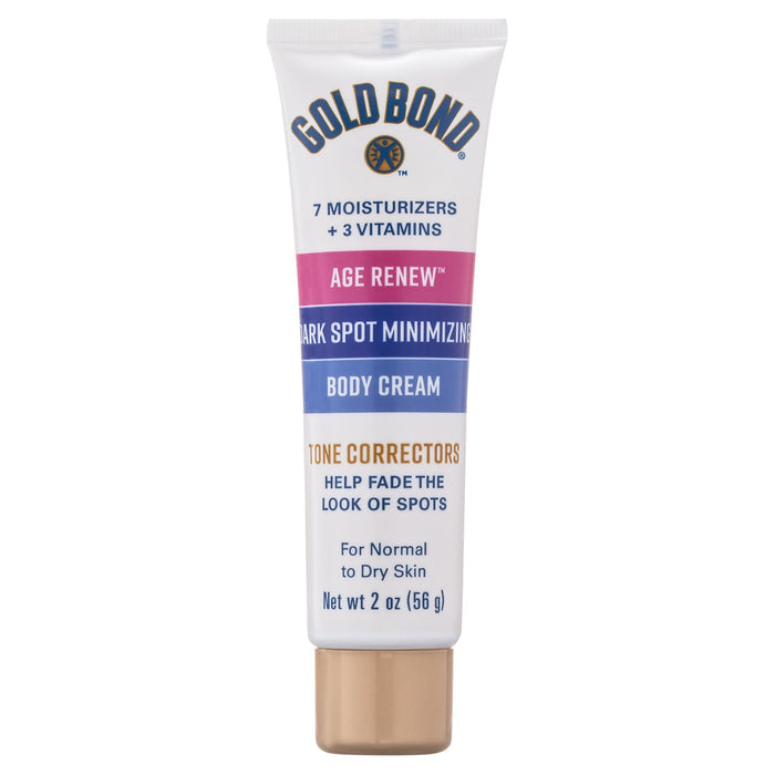 Gold Bond Dark Spot Minimizing Hand and Body Lotion & Cream for Visibly Improved Skin Appearance 2oz