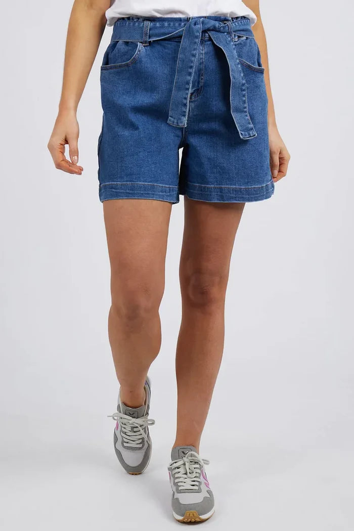 Gracie Denim Short | Dark Blue
