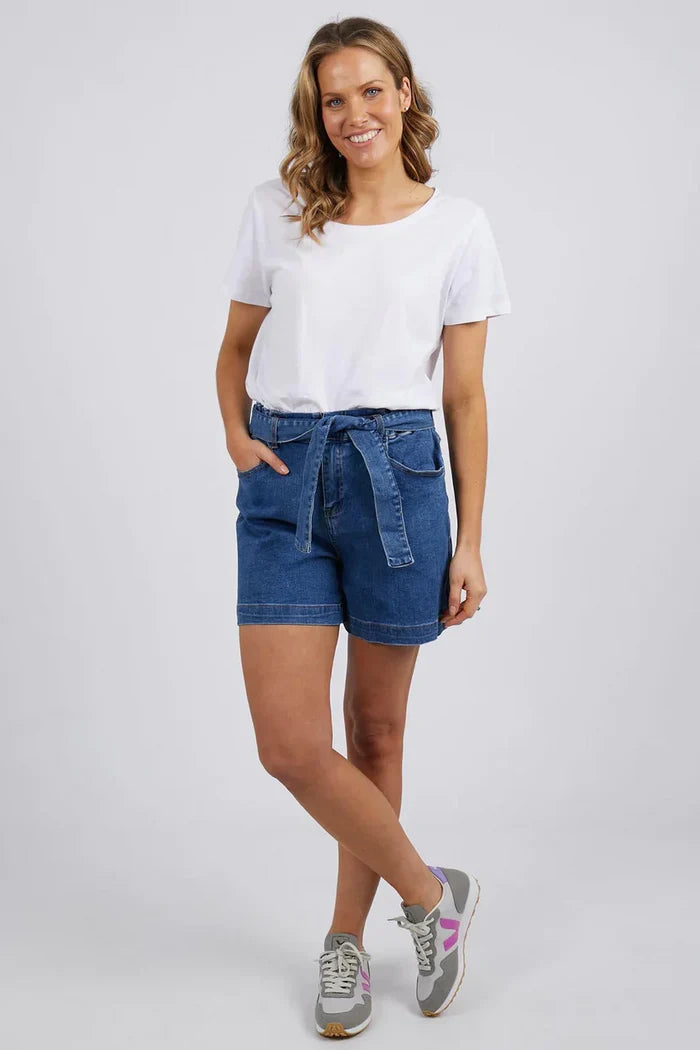 Gracie Denim Short | Dark Blue