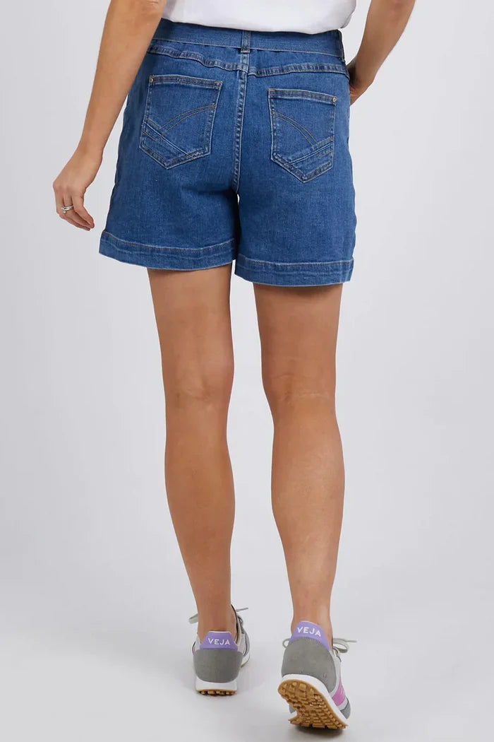 Gracie Denim Short | Dark Blue