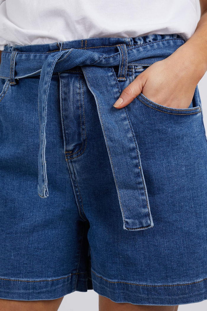 Gracie Denim Short | Dark Blue