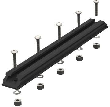 GTSL90 GearTrac Surface Mount Track - 8 in.