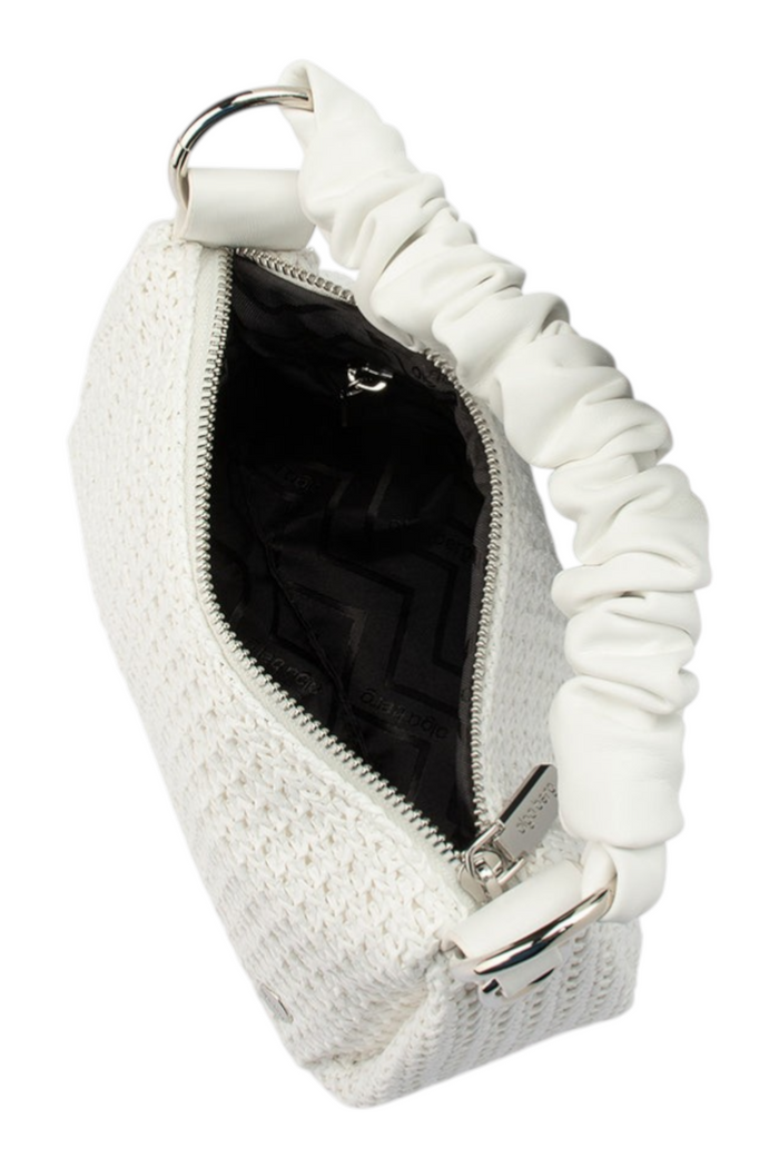 Gypsy Woven Slouch Bag | White