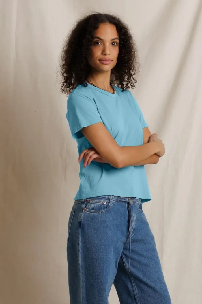 Harley Tee | Milky Blue