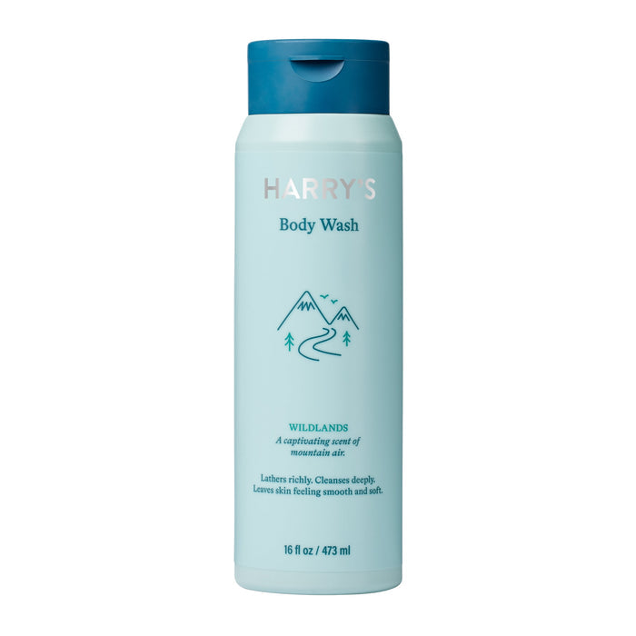 Harry's Men's Cleansing Body Wash, Wildlands Scent, 16 fl oz