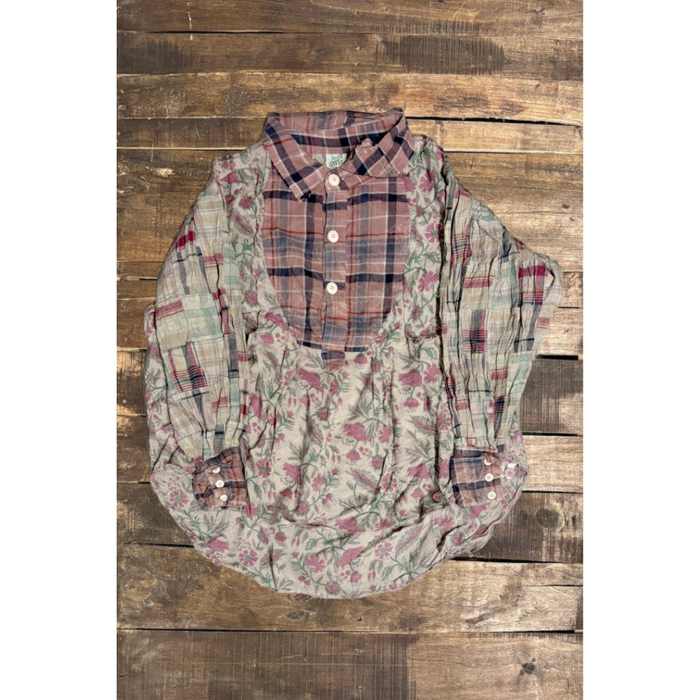 Harvest Treasures Tunic - Plum Floral: S/M