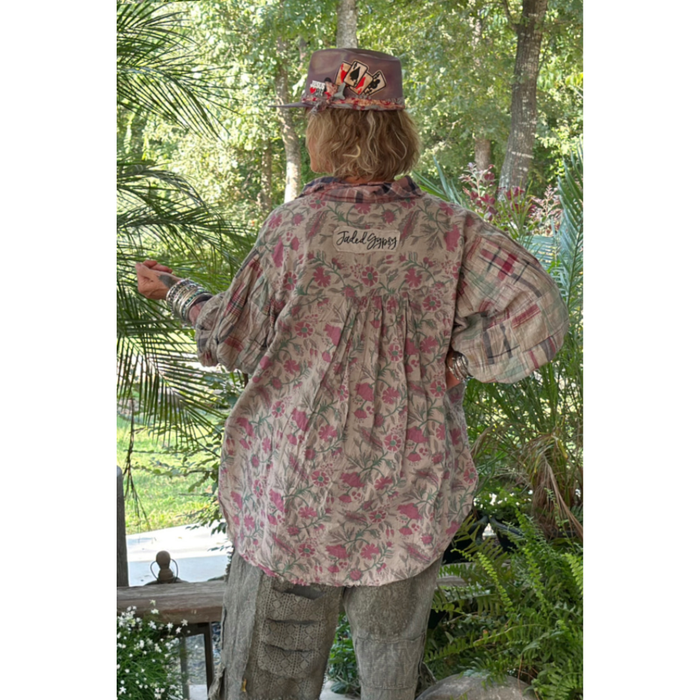 Harvest Treasures Tunic - Plum Floral: S/M