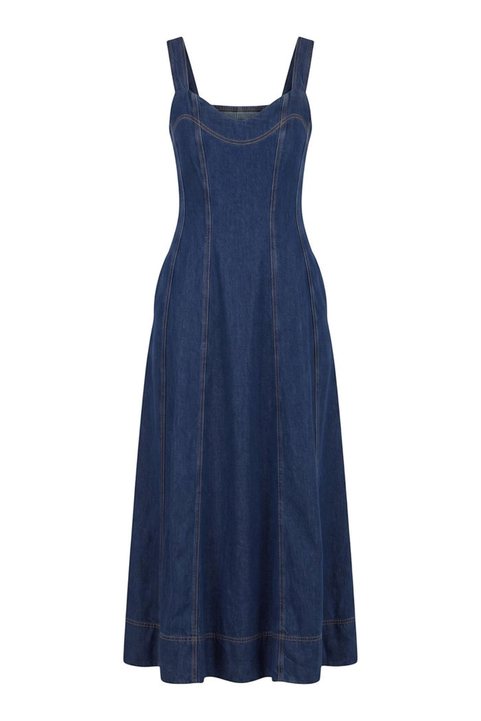 Heather Dress | Indigo
