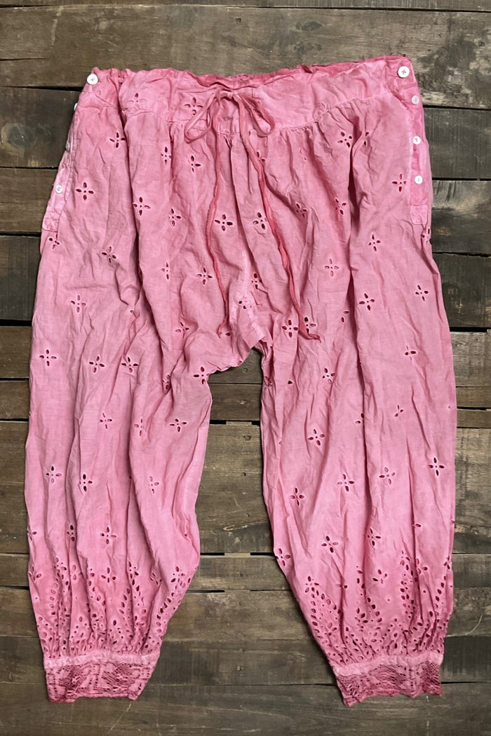 Heirloom Eyelet Bloomer | Petal Pink