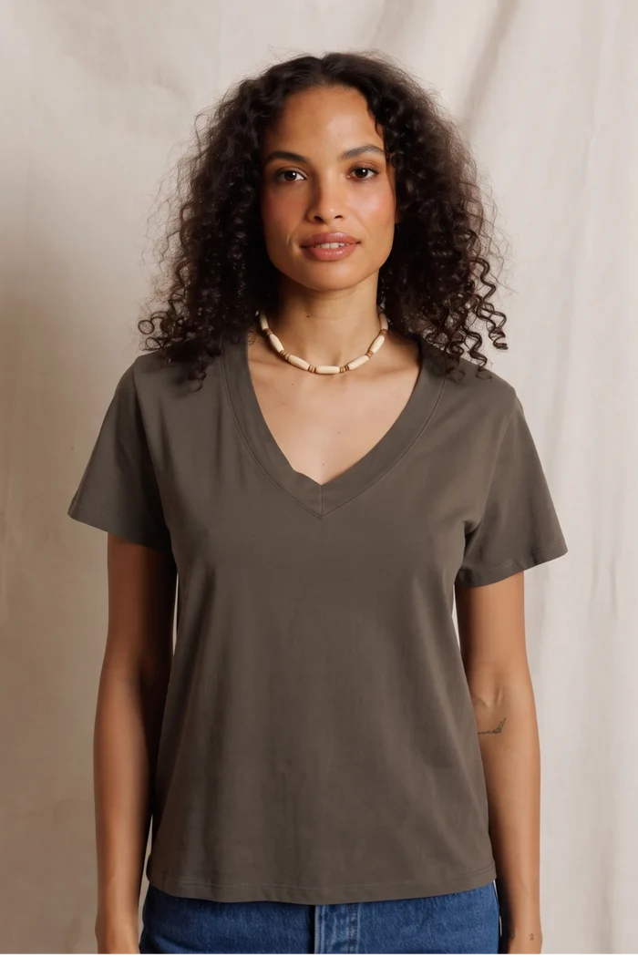 Hendrix Tee | Dark Olive