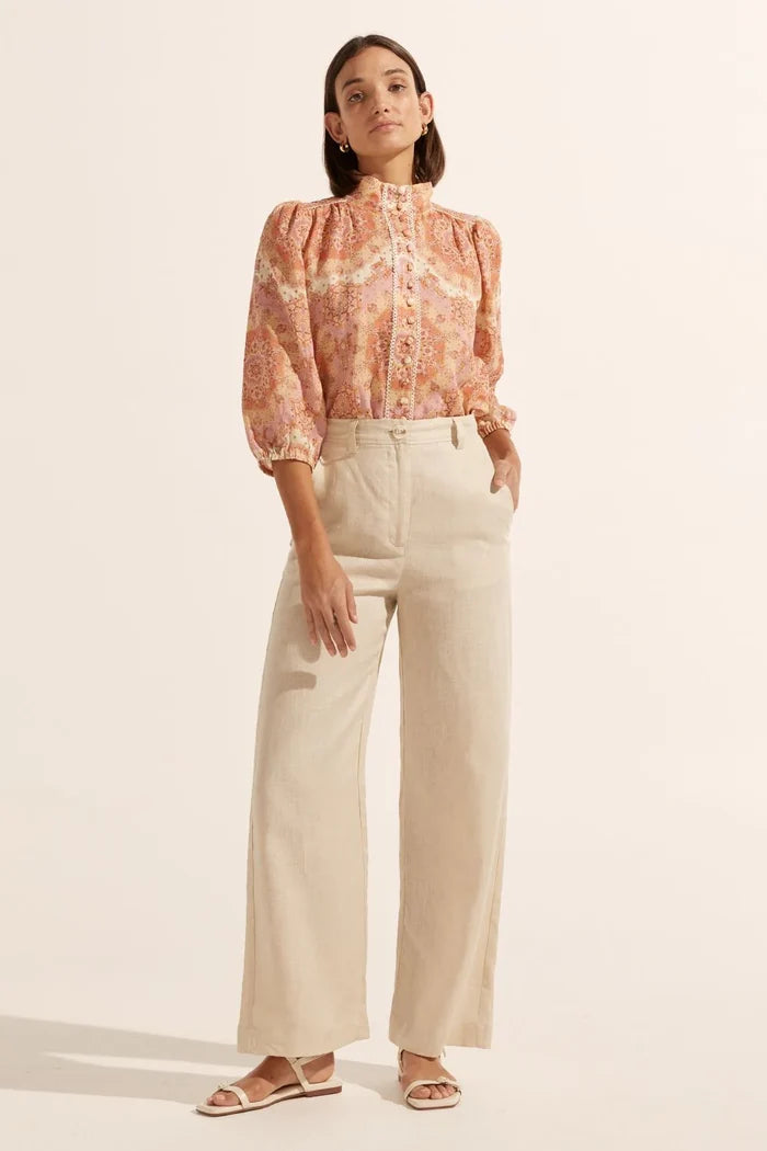 Herald Pant in Pebble