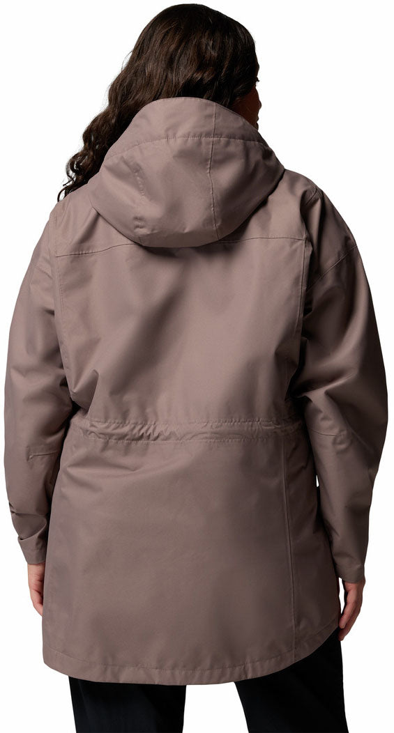Hikebound II Long Rain Jacket - Women's - Plus Size
