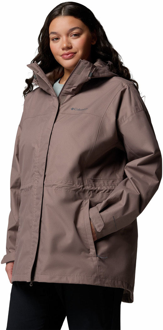 Hikebound II Long Rain Jacket - Women's - Plus Size