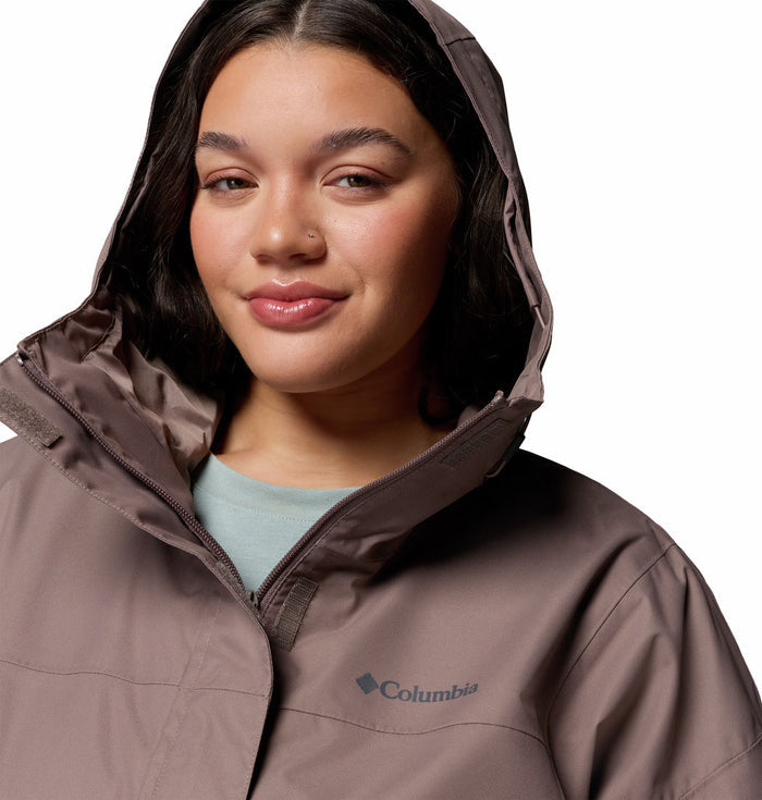 Hikebound II Long Rain Jacket - Women's - Plus Size