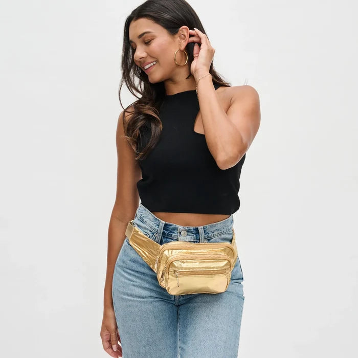 Hip Hugger Belt Bag | Gold