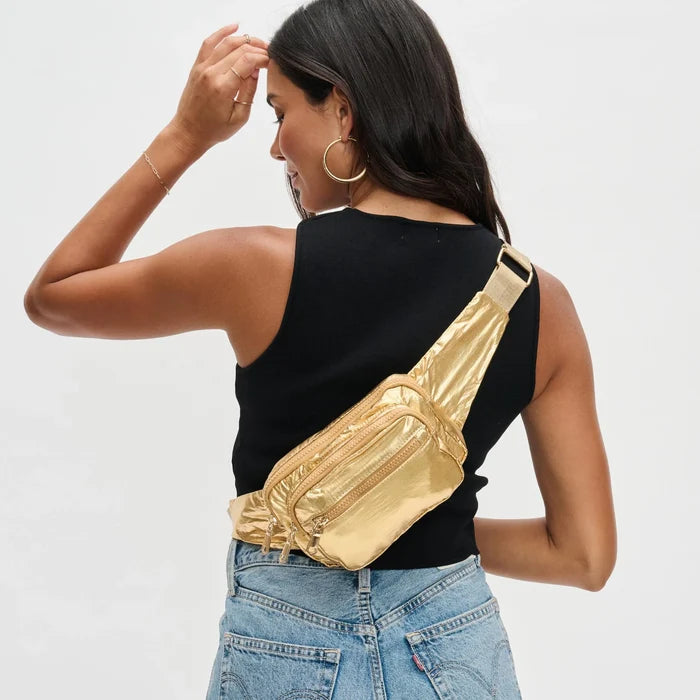 Hip Hugger Belt Bag | Gold